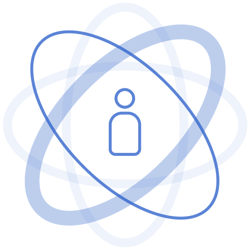 Atom Background Icon